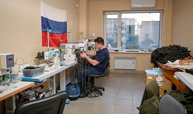 Производство одежды для раненых